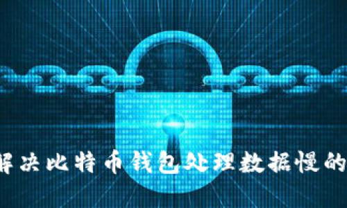 如何解决比特币钱包处理数据慢的问题?