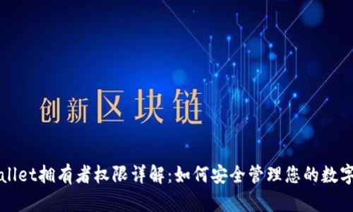 tpWallet拥有者权限详解:如何安全管理您的数字资产