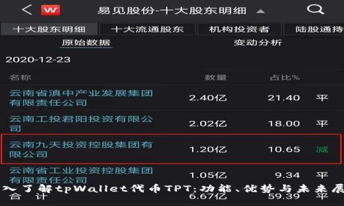 深入了解tpWallet代币TPT:功能、优势与未来展望