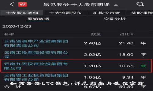 如何备份LTC钱包：详尽指南与最佳实践
