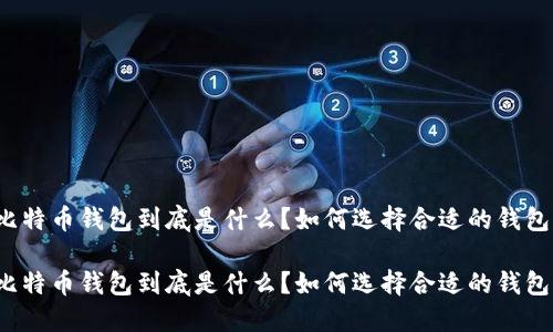 比特币钱包到底是什么?如何选择合适的钱包?
比特币钱包到底是什么?如何选择合适的钱包?