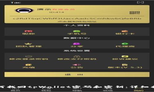 如何找回tpWallet密码和密钥:详细指南