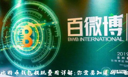 比特币钱包提现费用详解:你需要知道的一切