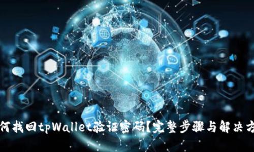 如何找回tpWallet验证密码?完整步骤与解决方案