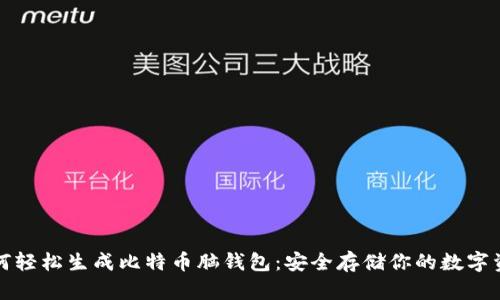如何轻松生成比特币脑钱包:安全存储你的数字资产
